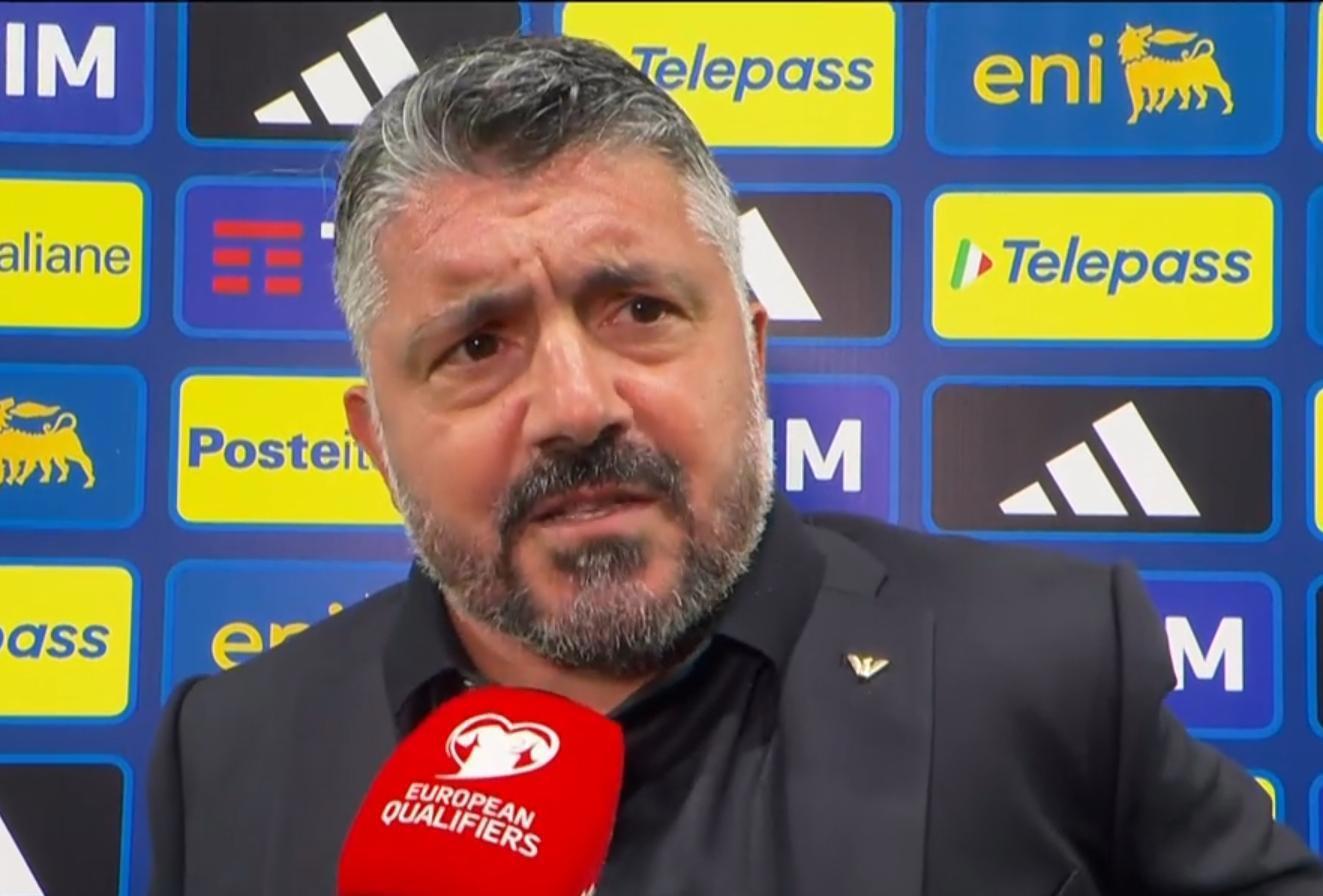 加图索：上半场就差个进球，我们踢了一场非常精彩的比赛